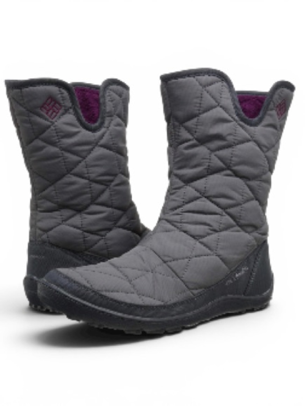 Columbia Minx Slip II Omni-Heat Waterproof Quilted Mid-Calve Winter Boots